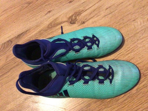 Addidas green blue football - green/blue,