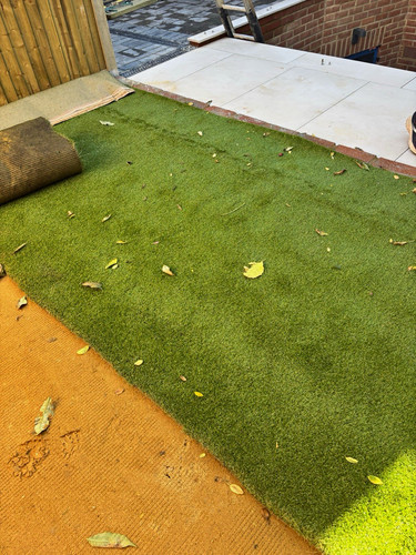 Green artificial grass - green,